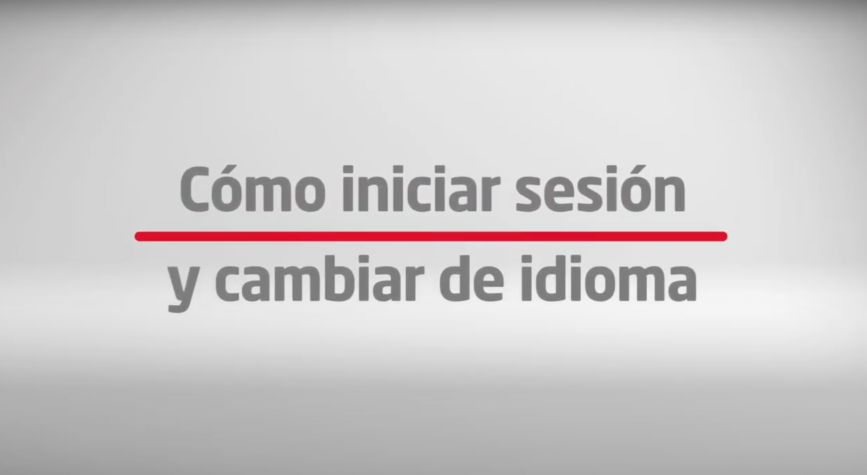 Inicio de sesión y cambio de idioma a través de Atlántida Online